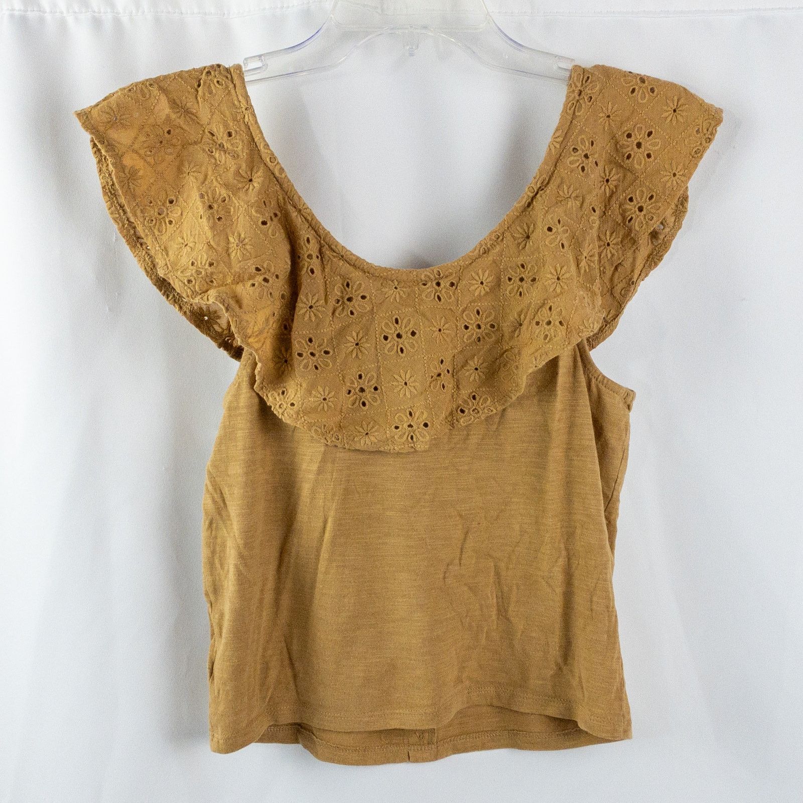 American Eagle Outfitters American Eagle Brown Floral Tank Top Blouse Womens Small Size S / US 4 / IT 40 - 5 Thumbnail