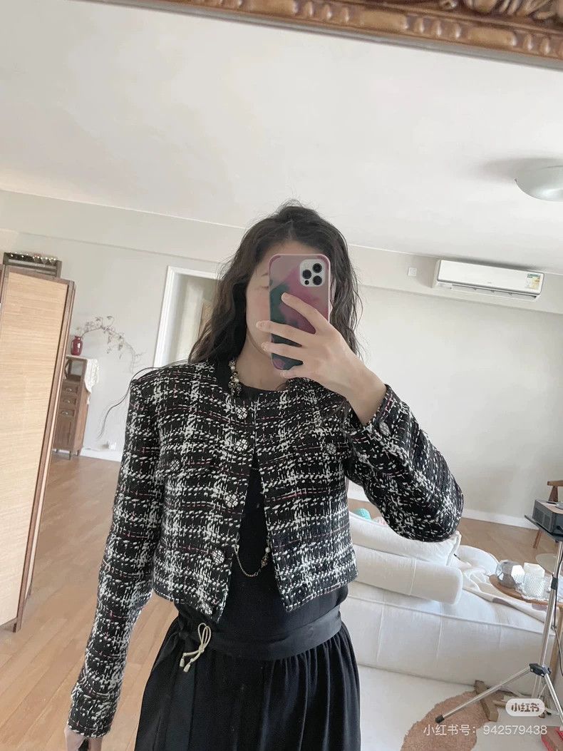 Chanel Chanel 21k autumn and winter striped mixed-color twill sof Size XS / US 0-2 / IT 36-38 - 8 Thumbnail