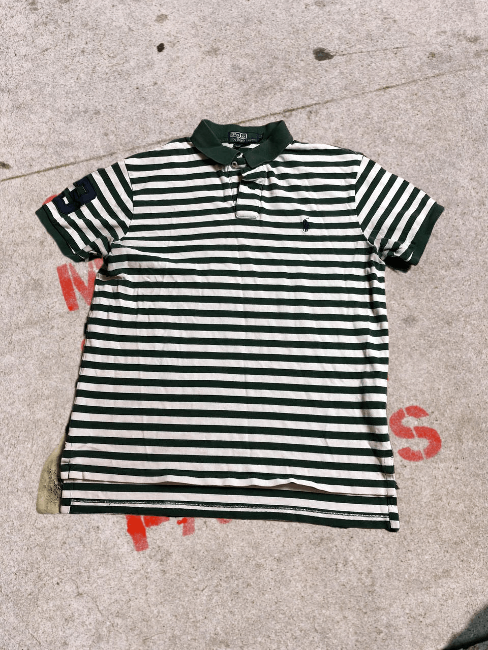Polo Ralph Lauren POLO RALPH LAUREN Men’s Striped Polo Shirt Everyday Fit Size US L / EU 52-54 / 3 - 1 Thumbnail