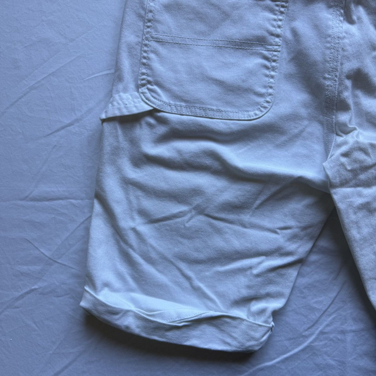 Dickies Dickies Women’s Carpenter Shorts 11/30 White Cuffed Size 34" / US 12 / IT 48 - 7 Thumbnail