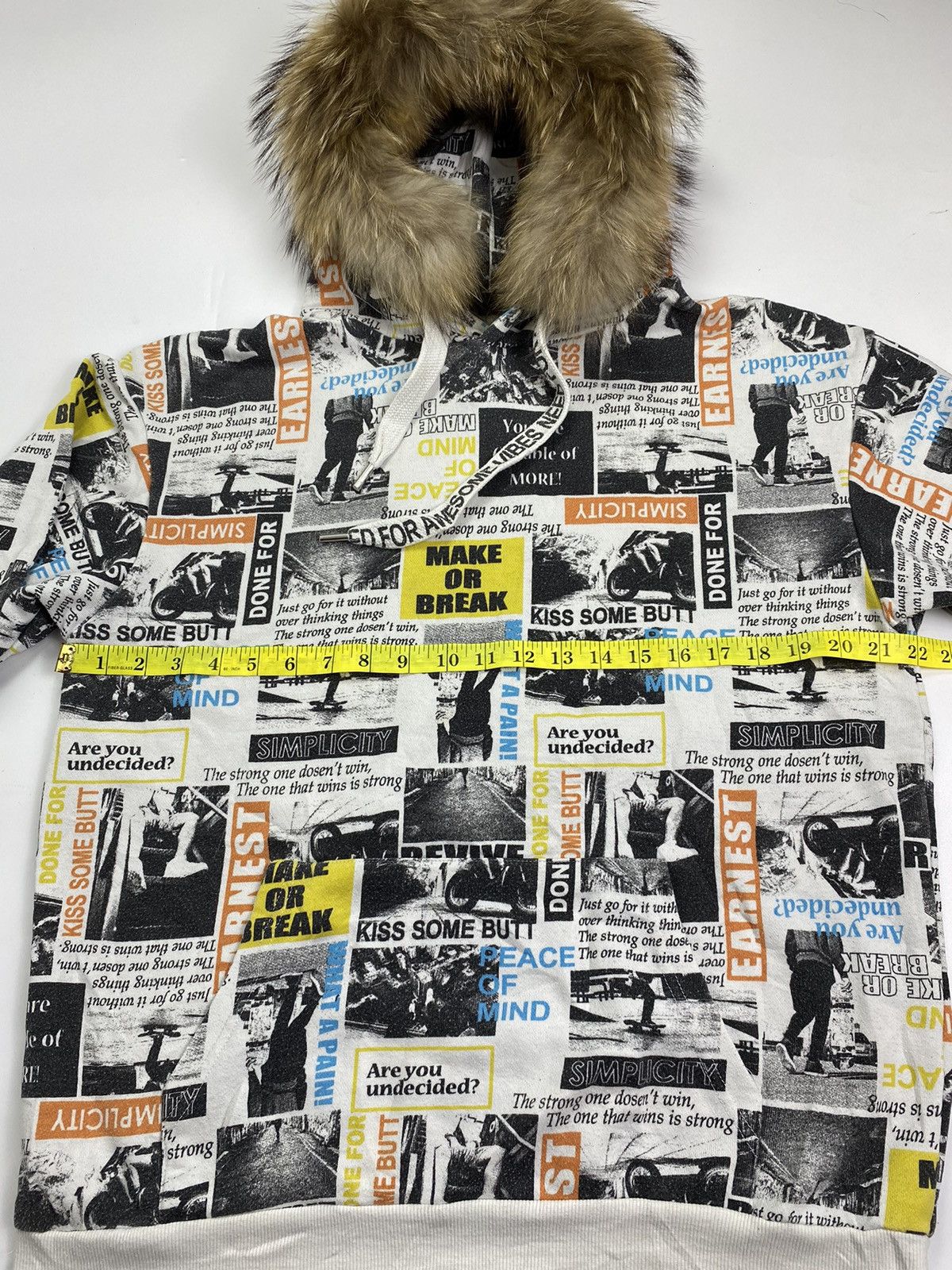 Hysteric Glamour Jungle storm full potrait fur hoodie lgb style Size US L / EU 52-54 / 3 - 8 Thumbnail