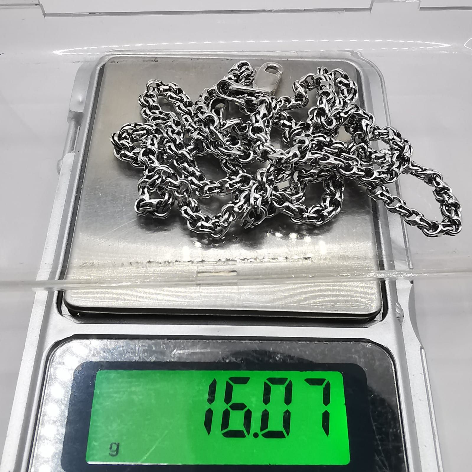 Vintage Vintage Jewelry Chain, 925 Sterling Silver, Signed 16,07g Size ONE SIZE - 5 Thumbnail