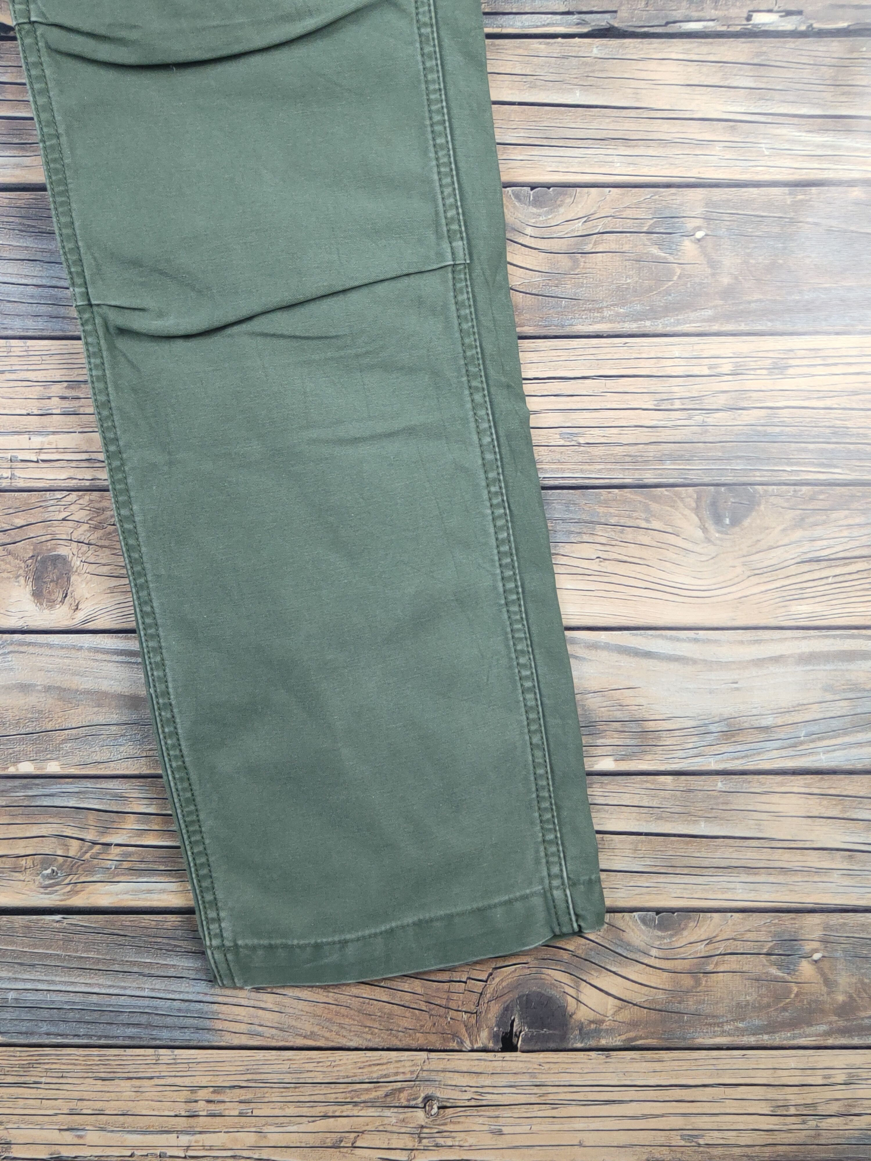 Japanese Brand DL Gap Green Multipocket Tactical Cargo Pants #1576 Size US 29 - 6 Thumbnail