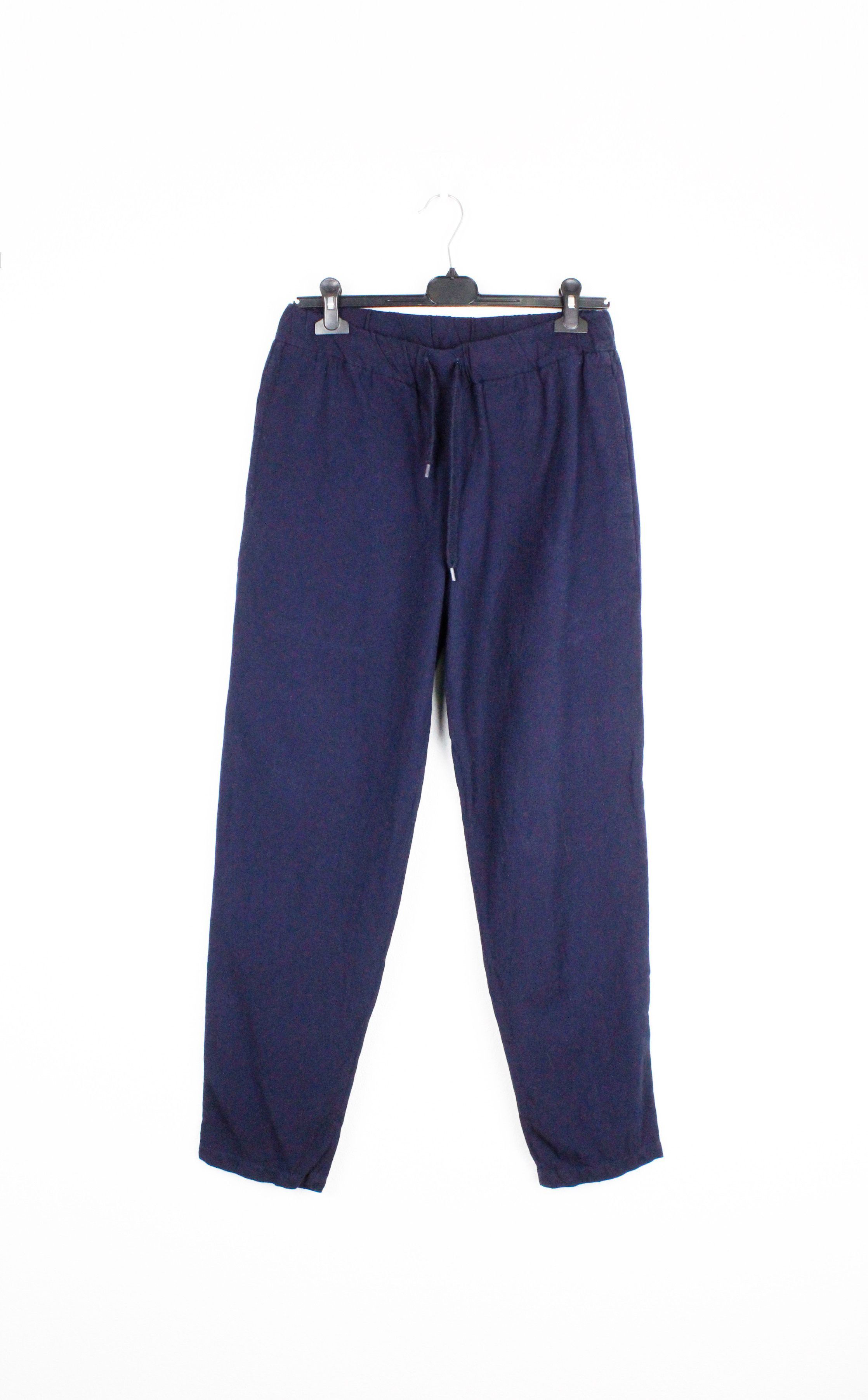 A.P.C. A.P.C. Navy Blue Lace Up Sport Chino Pants Trousers Size US 32 / EU 48 - 1 Thumbnail