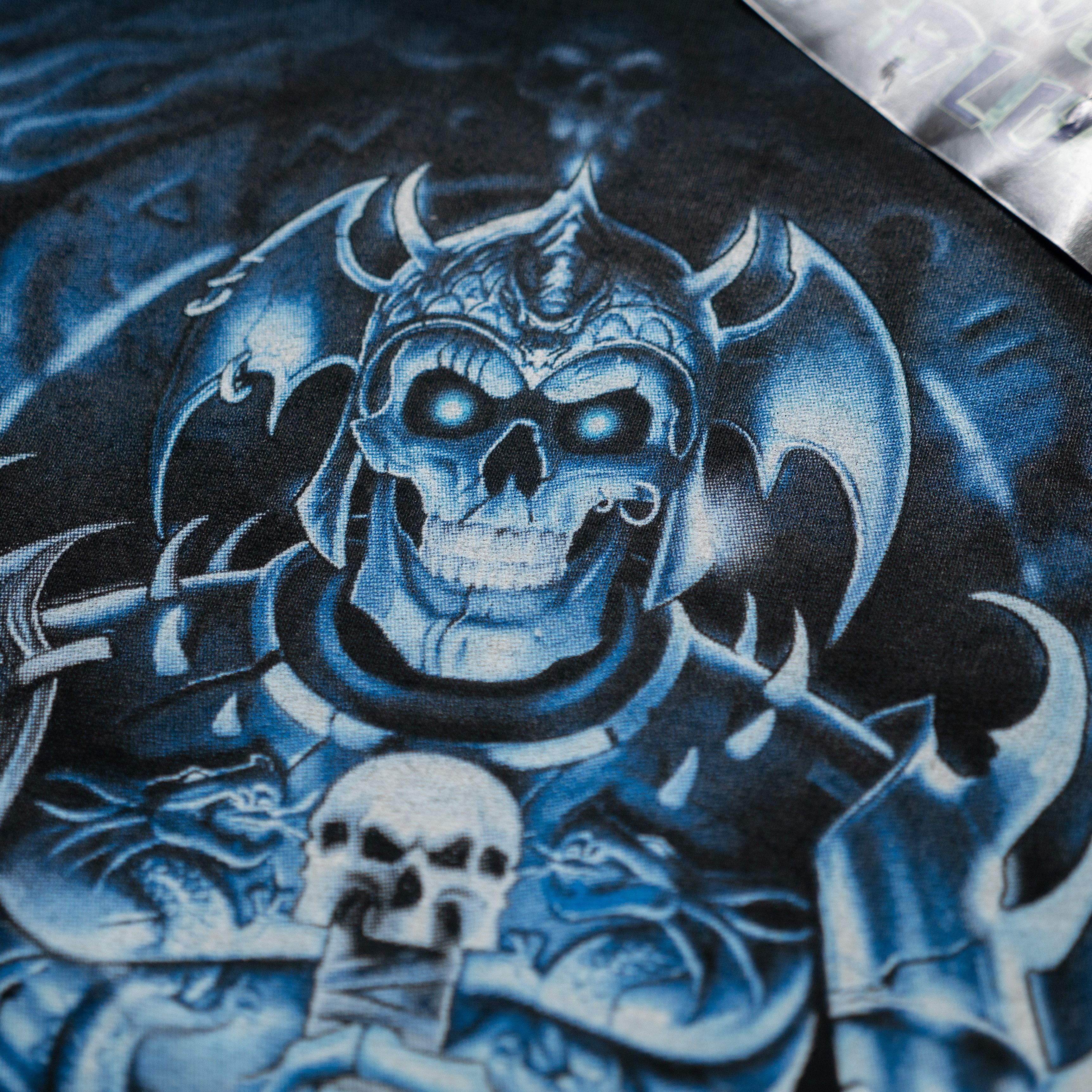 Liquid Blue × Vintage Vintage Liquid Blue Skeleton Knight Deadstock T-shirt XL Size US XL / EU 56 / 4 - 5 Thumbnail