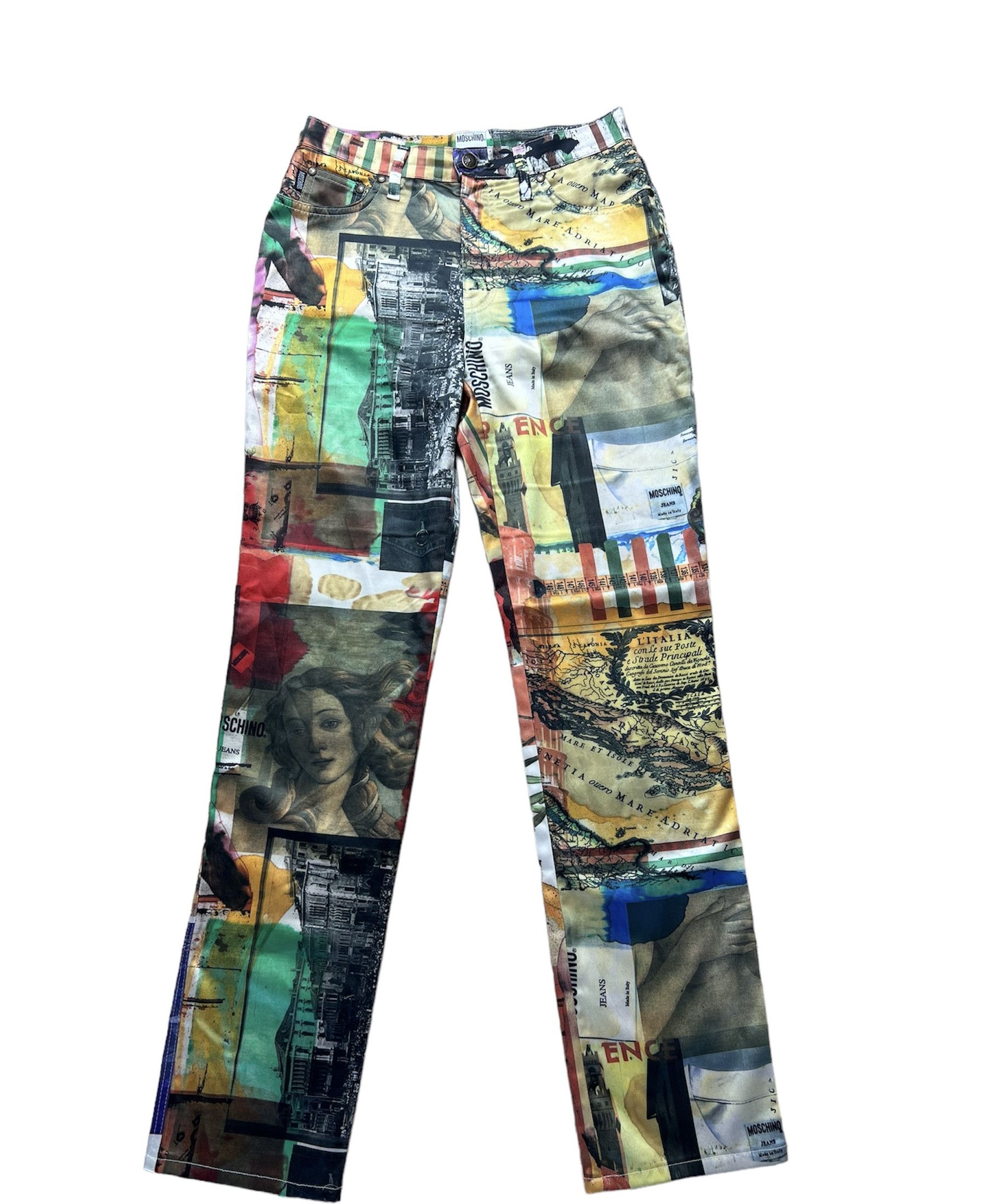 image of Fortino Made In Italy x Moschino 1990S Moschino Jeans Moschino Renaissance Print Collector, Women's