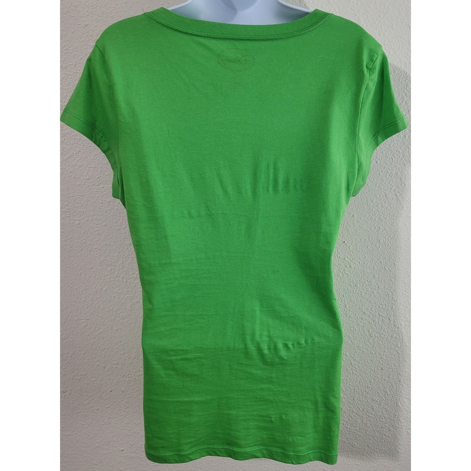 Disney Disney Green Mickey Mouse Peace Love Flower Shirt XL Size XL / US 12-14 / IT 48-50 - 3 Thumbnail