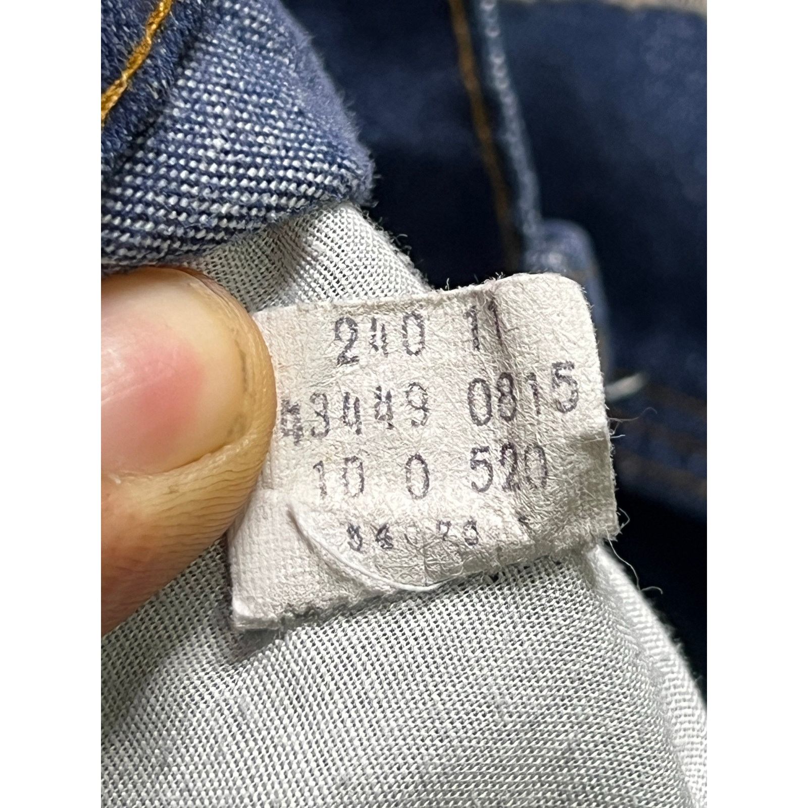 Levi's Vintage Levi’s Orange Tab Bootcut Jeans USA 1970s -80s denim Size US 33 - 6 Thumbnail