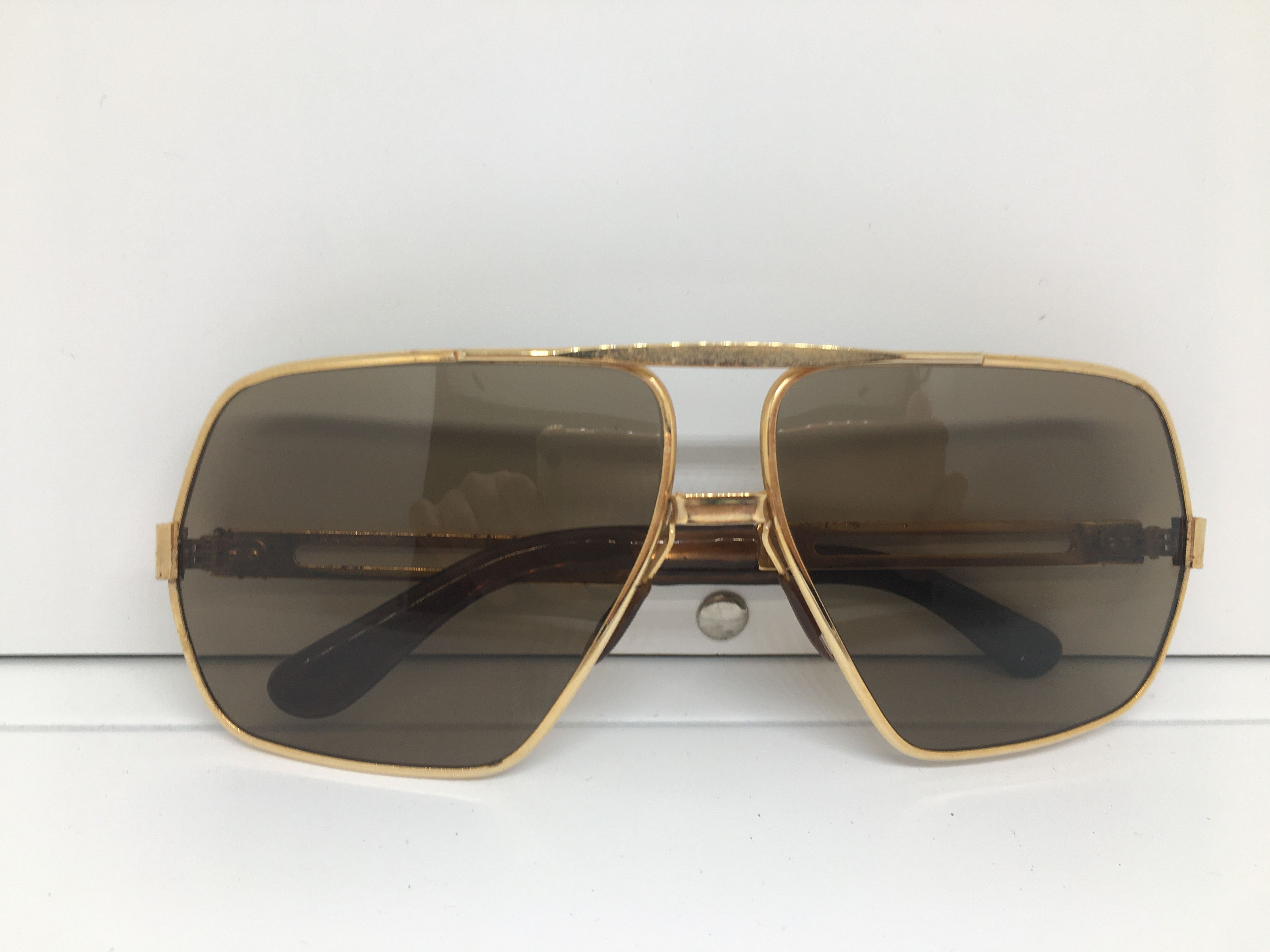 Vintage Vintage Aviator Sunglasses Frame France Size ONE SIZE - 7 Thumbnail