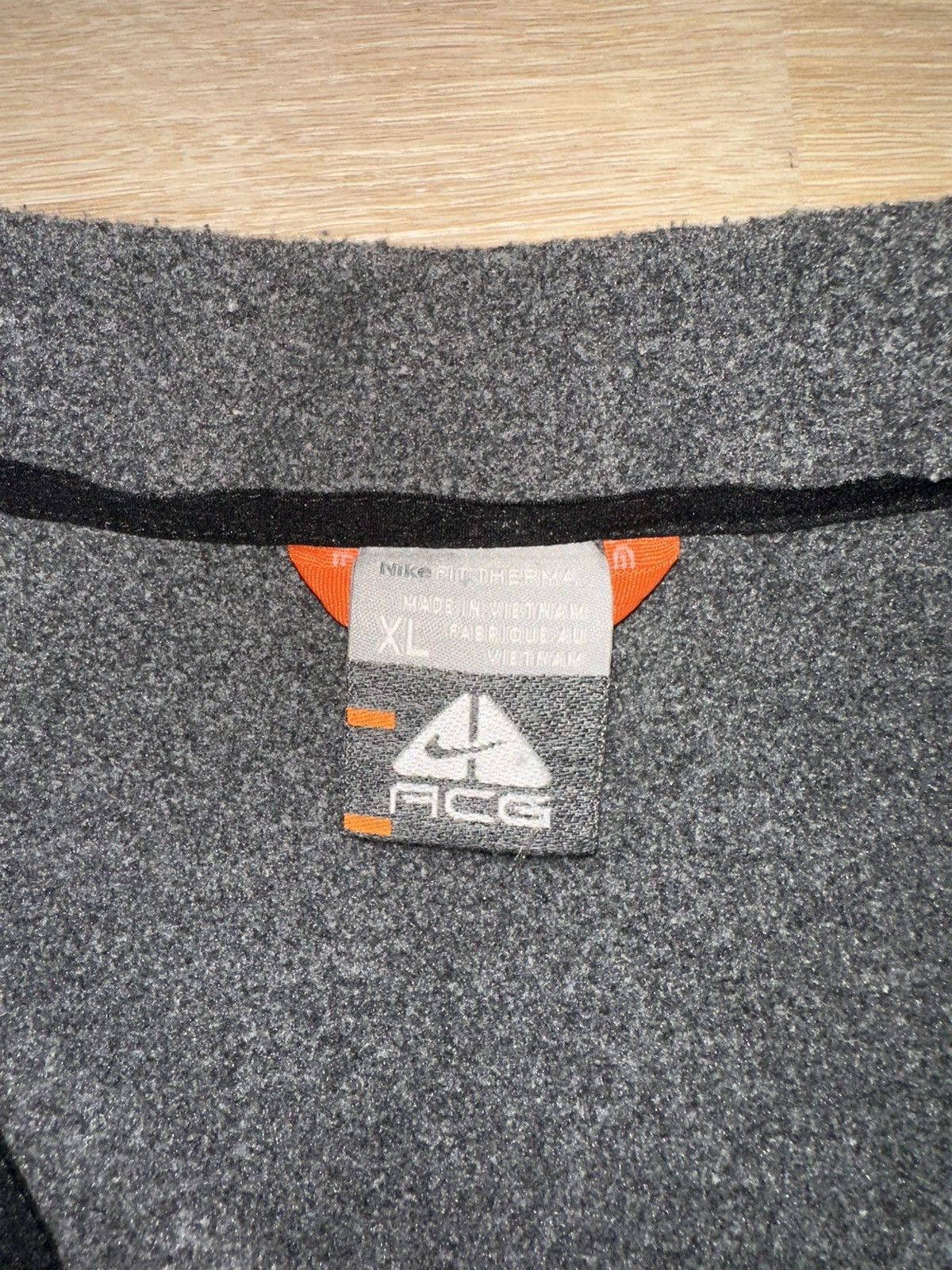Nike × Nike ACG × Vintage Vintage Y2K Nike ACG Fleece Zip Up Jacket Size US XL / EU 56 / 4 - 6 Thumbnail