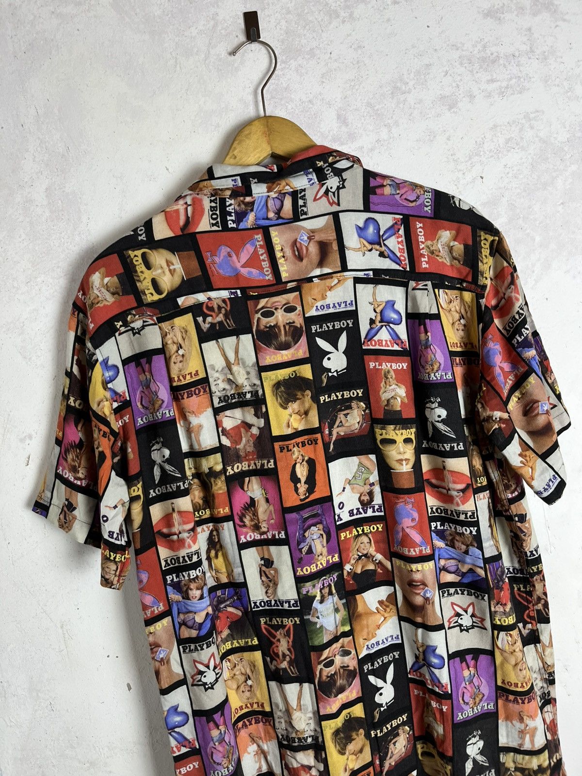 Playboy Playboy magazine cover open collar shirt /hysteric/kapital Size US L / EU 52-54 / 3 - 5 Thumbnail