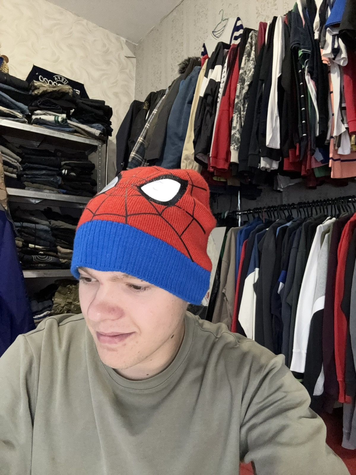 Marvel Comics Vintage Spider Man Rare hat cap Y2K Humor Size ONE SIZE - 12 Thumbnail