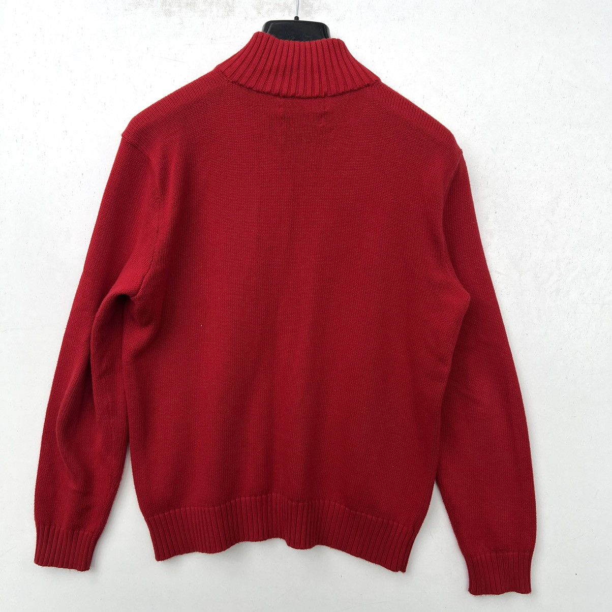 Polo Ralph Lauren × Ralph Lauren × Vintage Polo Ralph Lauren 1/4 zip hoodie sweater vintage Size US M / EU 48-50 / 2 - 5 Thumbnail