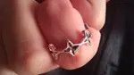 Jewelry Minimalist Irregular Stars Opening Ring Size ONE SIZE - 2 Thumbnail