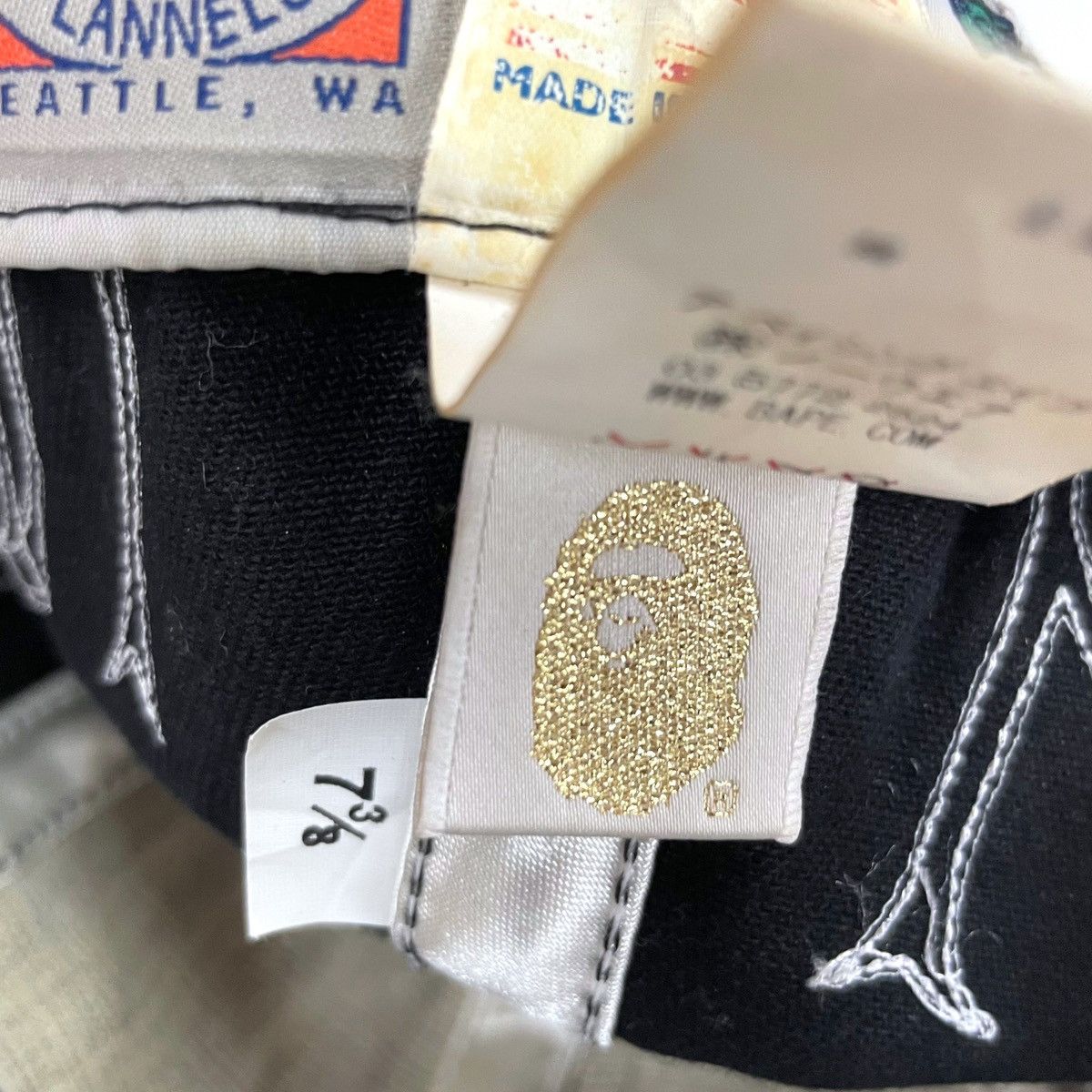 Bape × Ebbets Field Flannels Ebbets Field Flannels X Bape "ASNKA" Fitted Cap Size ONE SIZE - 15 Thumbnail