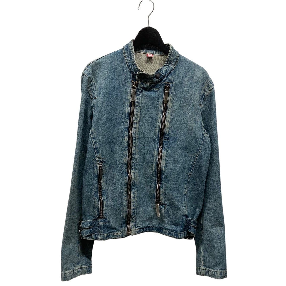 Multi Zip Denim Riders Jacket
