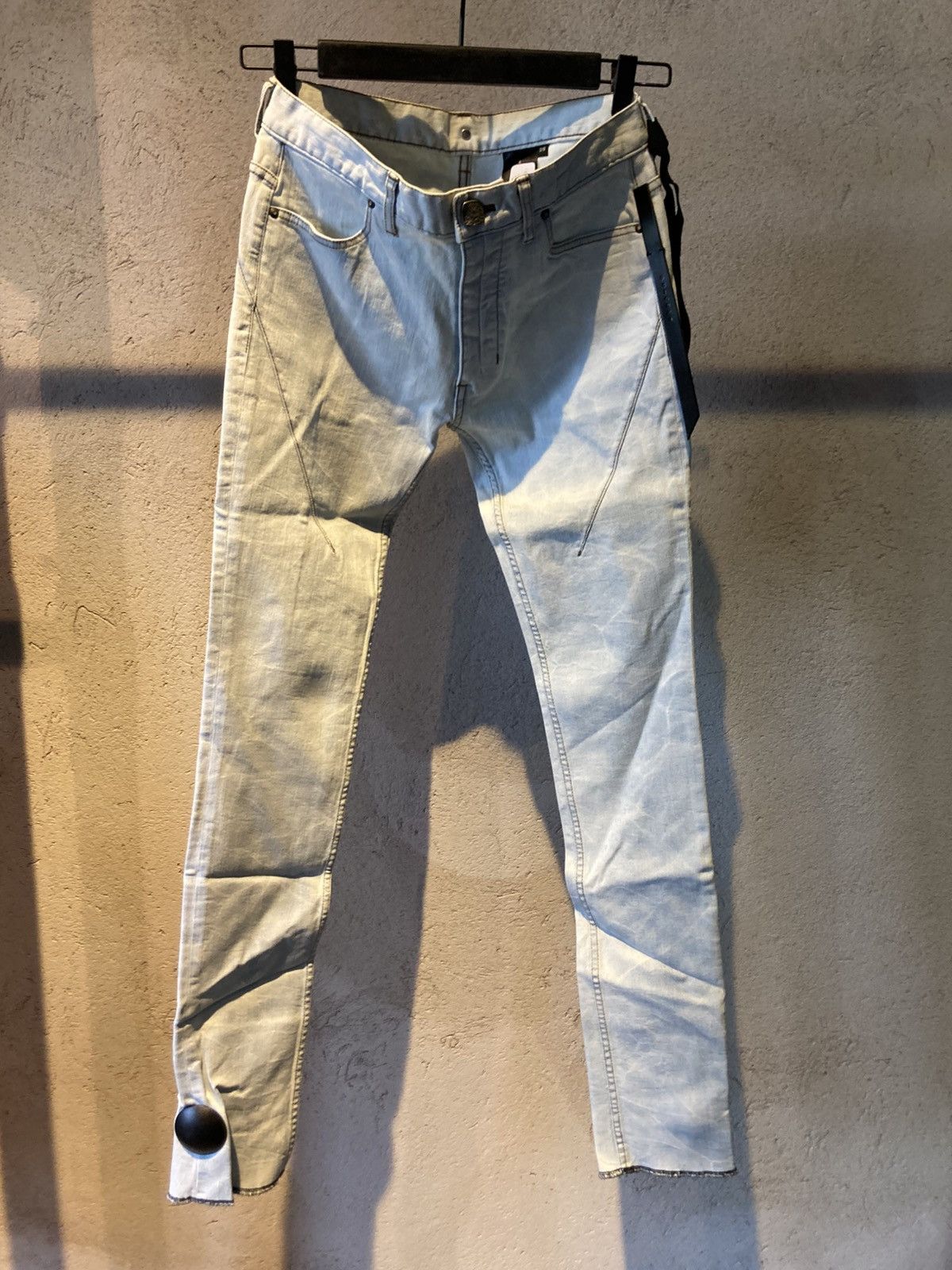 Fagassent Toshiki Aoki Seigeki Very Light Blue Denim Size US 28 / EU 44 - 1 Thumbnail