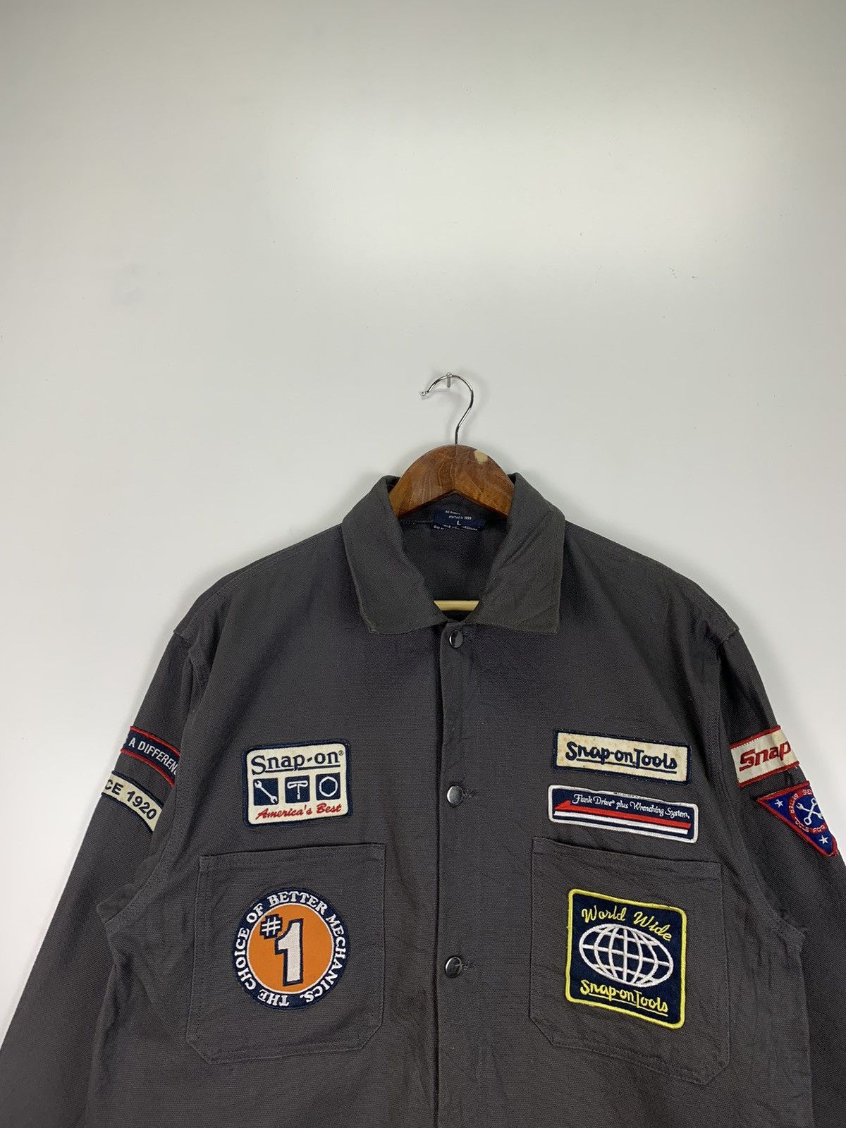 Vintage Vintage Snap-on tools Chore jacket patch design Size US L / EU 52-54 / 3 - 7 Thumbnail