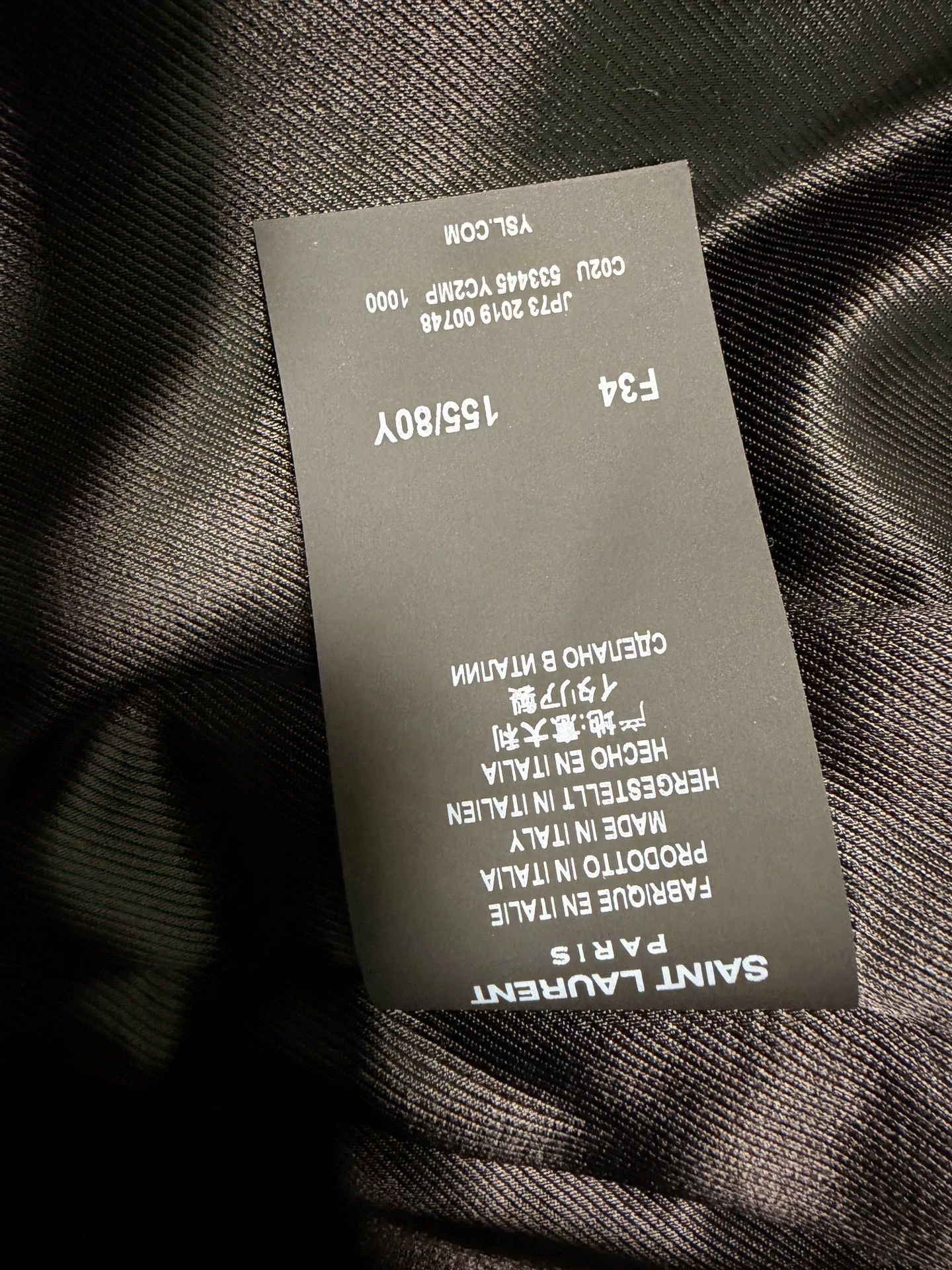 Saint Laurent Paris For Sale: YSL Saint Laurent Bomber Jacket Size S / US 4 / IT 40 - 7 Thumbnail
