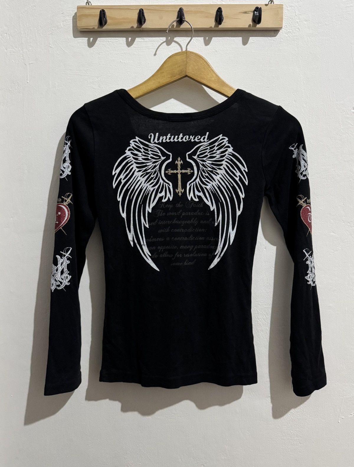 Hysteric Glamour × If Six Was Nine × Japanese Brand Y2k Jessy Logan ifsixwasnine longsleeve Size S / US 4 / IT 40 - 2 Thumbnail