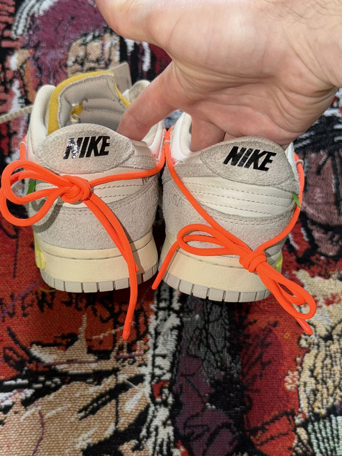 Nike × Off-White Off white nike dunk low - lot 11 Size US 11 / EU 44 - 7 Thumbnail