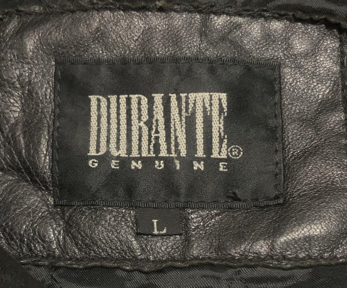 Japanese Brand Vintage Japanese Durante Genuine Bomber Leather Jacket Size US L / EU 52-54 / 3 - 7 Thumbnail