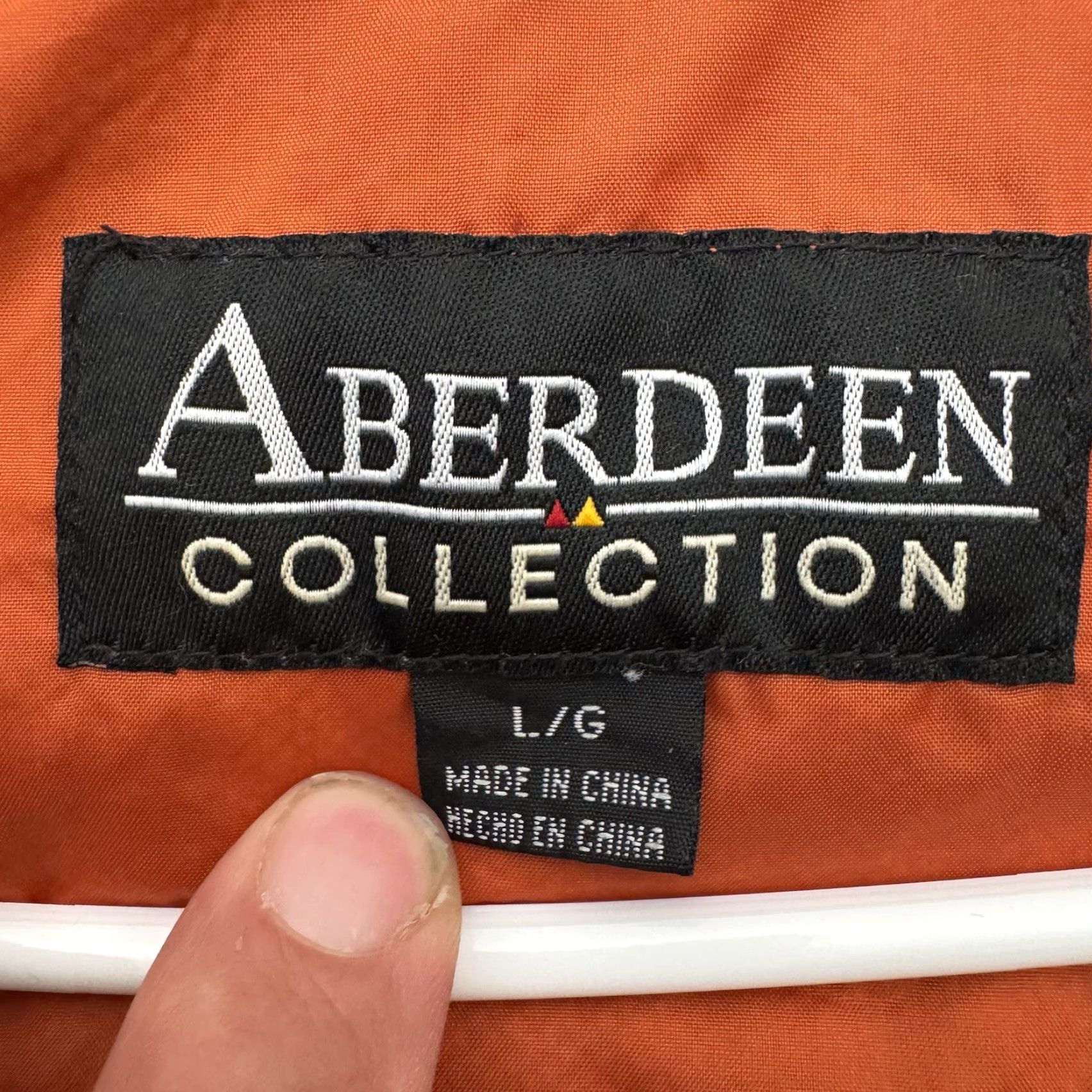 Vintage VINTAGE Y2K Nylon Windbreaker Aberdeen Collection Windbreaker L Orange 90s Outdoor Grunge Skater Hiking Utility Men's Jacket Full Zip Pockets Size US L / EU 52-54 / 3 - 7 Thumbnail