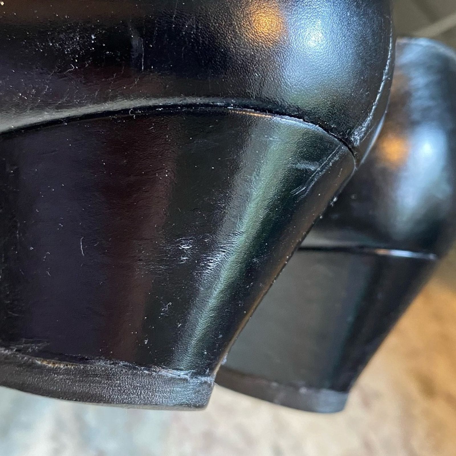 Other Silvia Fiorentina Cap Toe Blk Spectator Heel Italy 9.5N Size US 9.5 / IT 39.5 - 14 Thumbnail