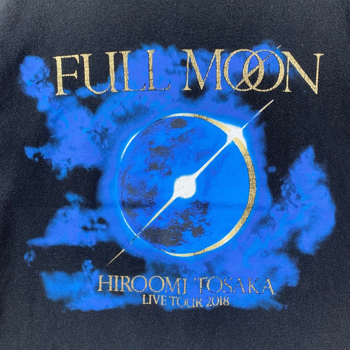 Japanese Brand HIROOMI TOSAKA Full Moon 2018 Japanese Singer Band Tshirt Size US S / EU 44-46 / 1 - 3 Thumbnail