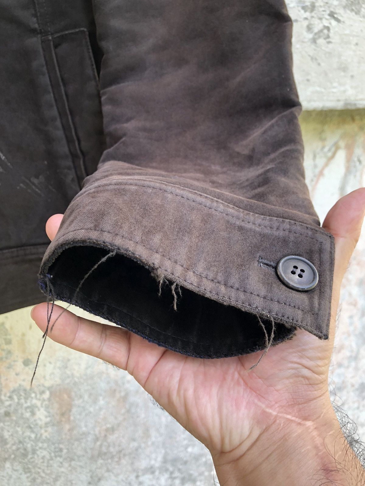 A.P.C. × Vintage Vintage Distressed A.P.C Sherpa Jacket Size US S / EU 44-46 / 1 - 5 Thumbnail