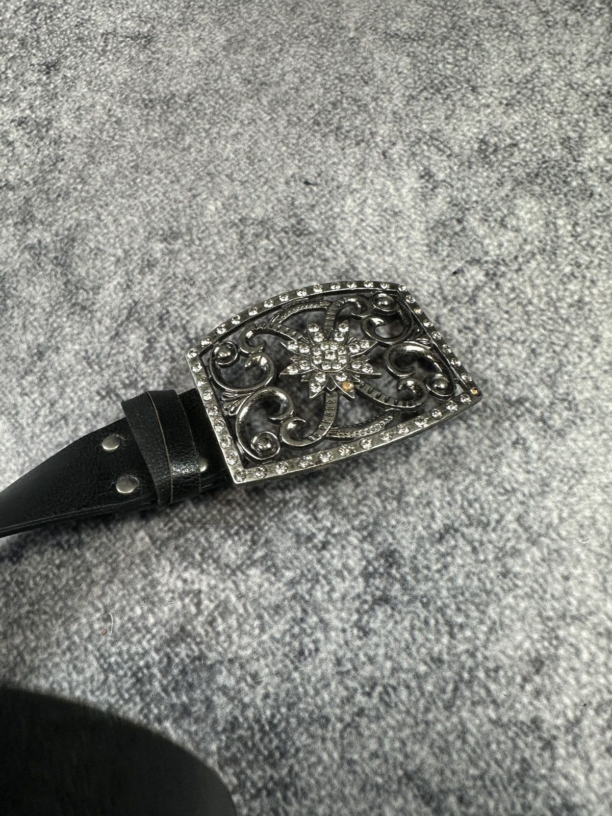 Vintage Y2K Rare Casual Belts Streetwear Logo Avant Garde Opium USA Size ONE SIZE - 3 Thumbnail