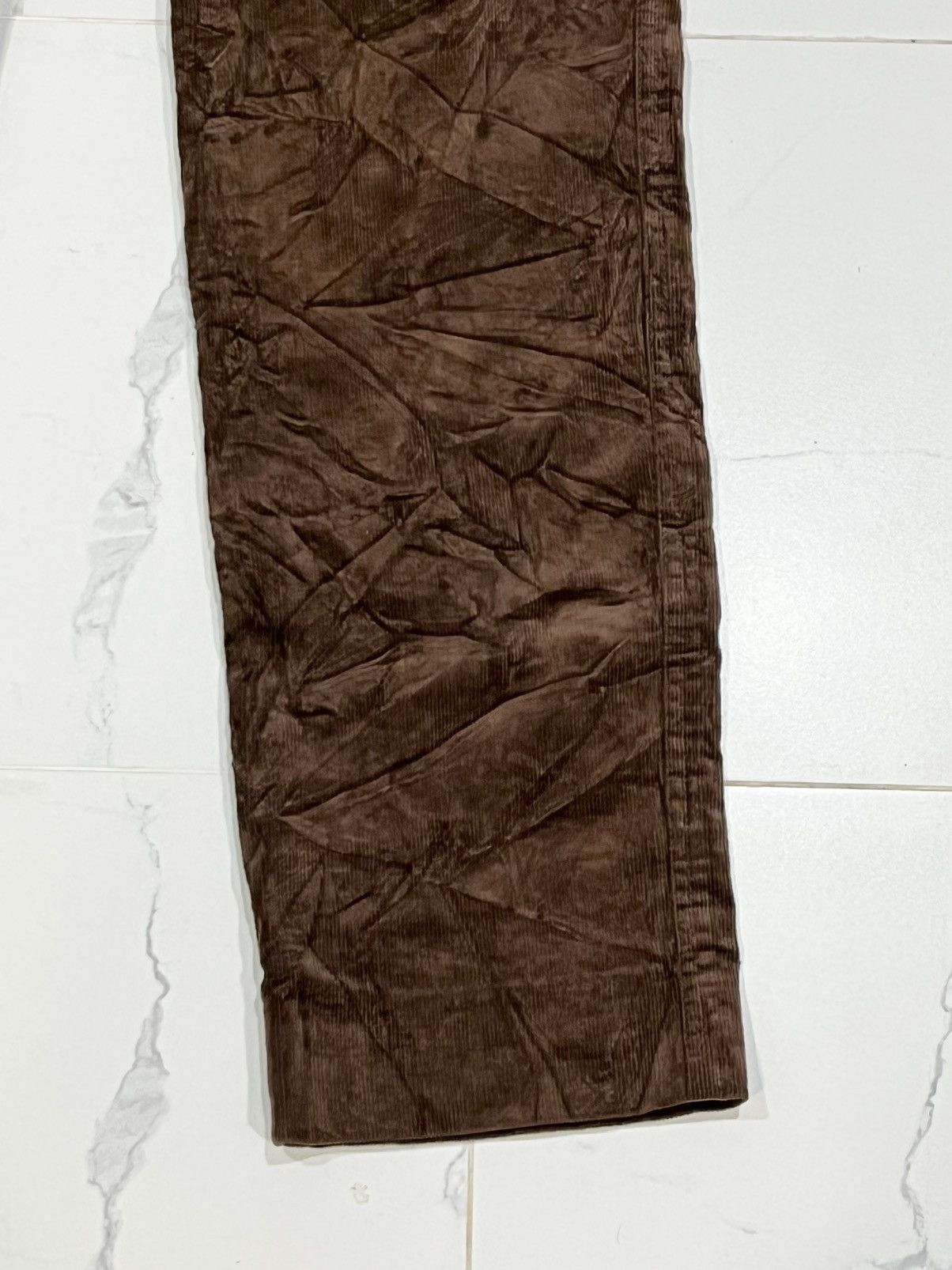 Aquascutum Aquascutum Japan Corduroy Trousers Brown Classic Pants Size US 30 / EU 46 - 3 Thumbnail