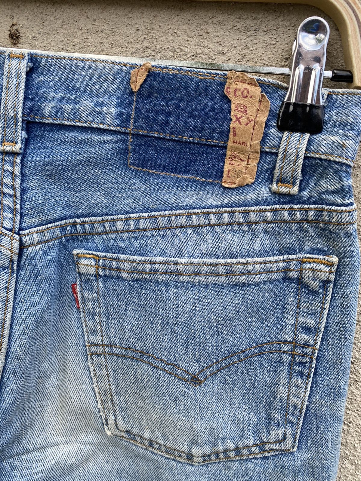 Levi's × Levi's Vintage Clothing × Vintage W30x28.5 Vintage levi's 501 made in USA Size US 30 / EU 46 - 4 Thumbnail