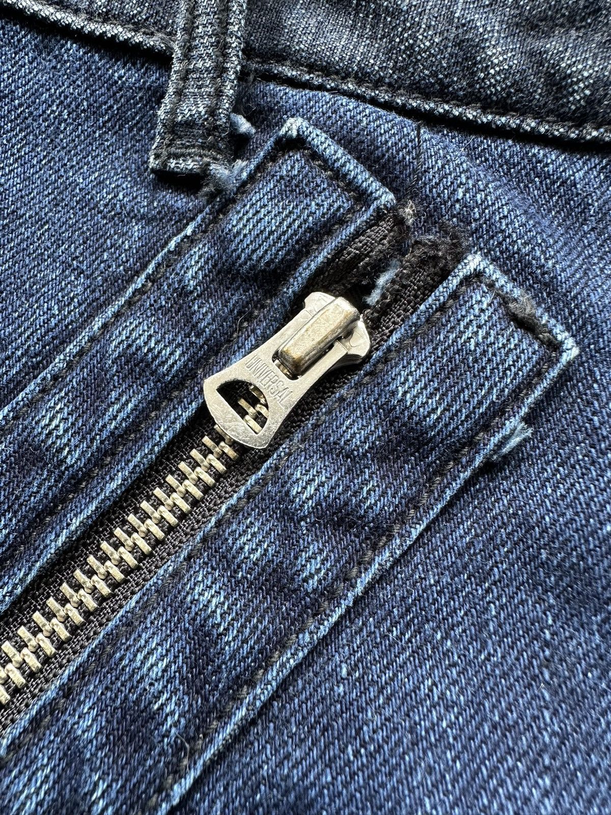 Japanese Brand Bloomy Asterisk hybrid indigo dyed denim Size US 31 - 21 Thumbnail