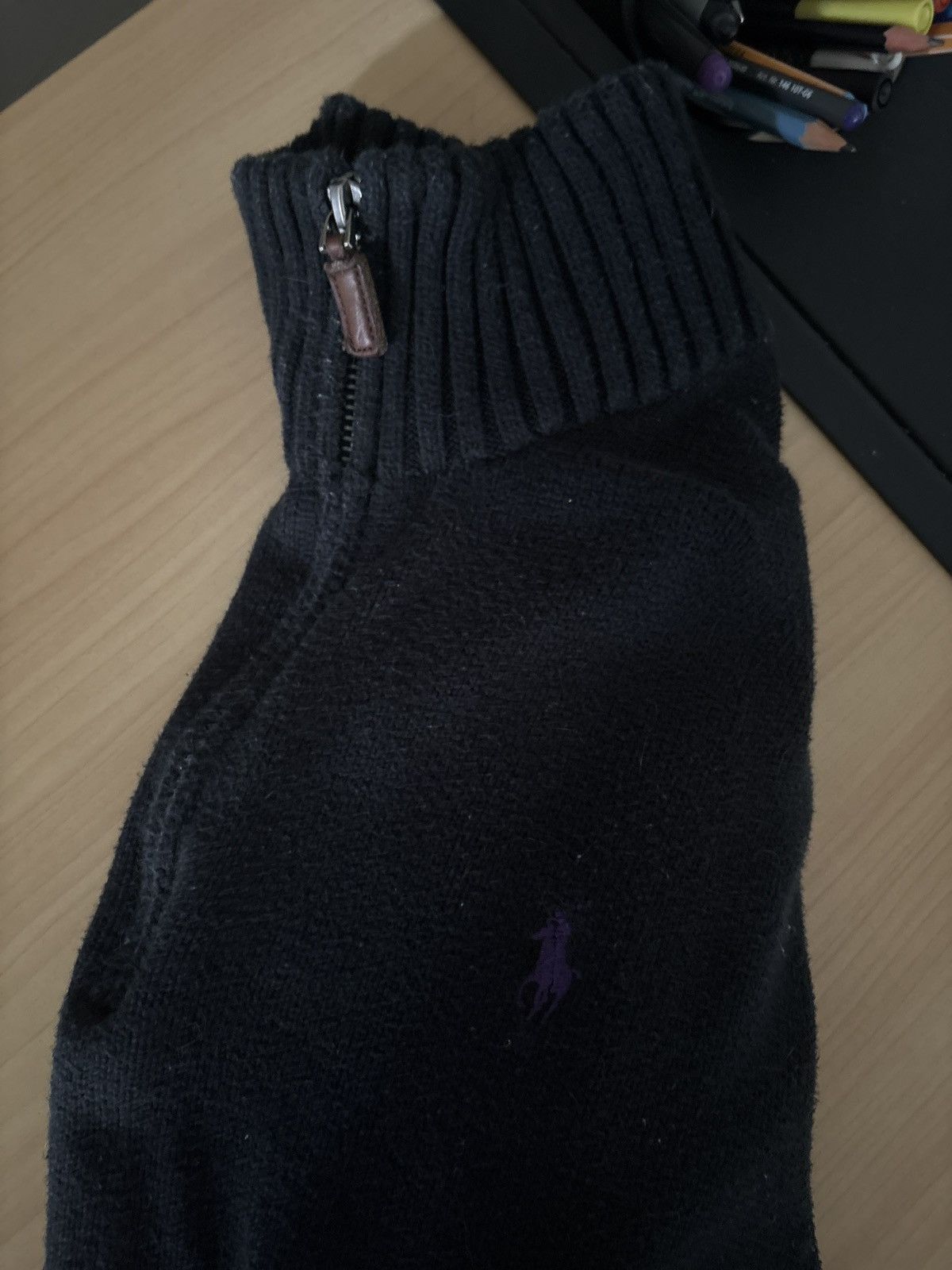 Polo Ralph Lauren Polo Ralph Lauren Black/ Purple Horse Sweatshirt Size US M / EU 48-50 / 2 - 2 Thumbnail