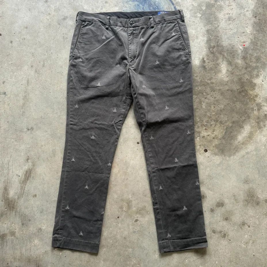 Polo Ralph Lauren Polo Ralph Lauren Men’s Rugby Skull & Crossbones Pants Size US 38 / EU 54 - 1 Thumbnail