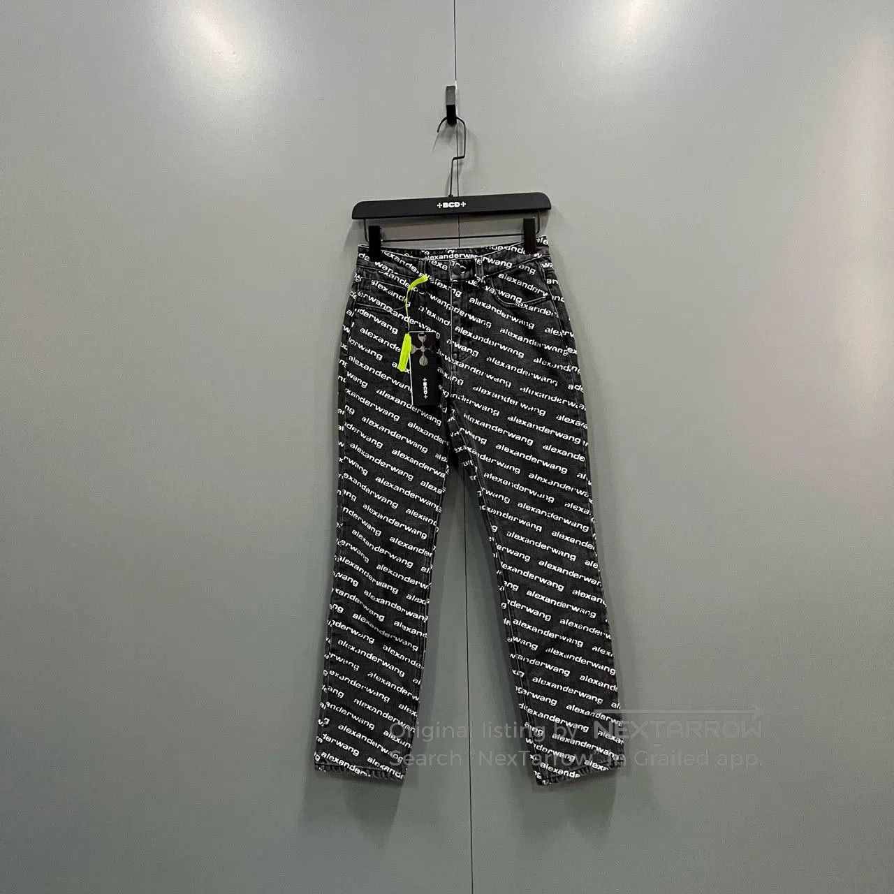 Alexander Wang Alexander Wang Logo Print Jeans. Size 26" / US 2 / IT 38 - 1 Thumbnail