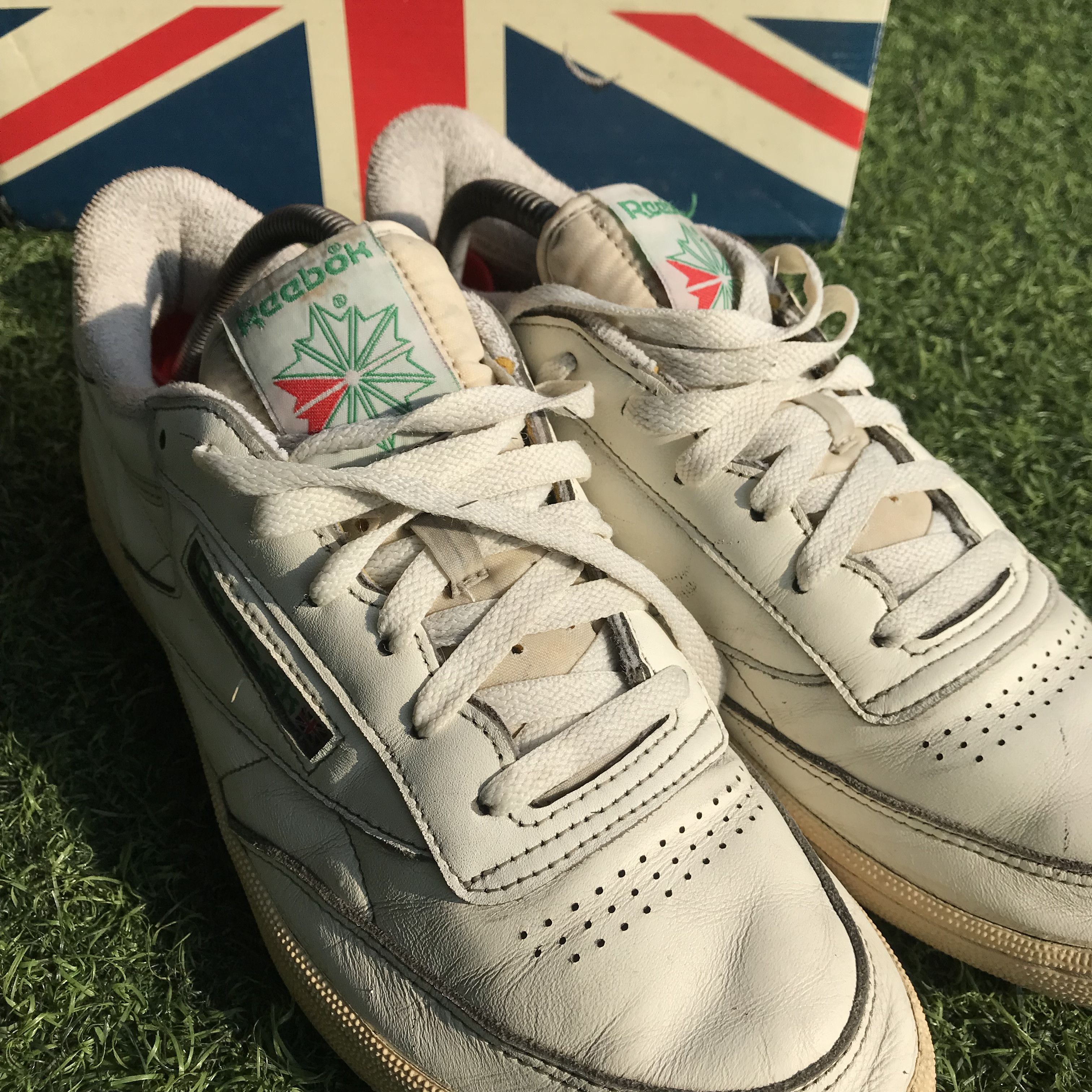 Reebok Vintage Reebok C85 TV Reebok Club C 85 TV Intense Vintage Size US 11 / EU 44 - 5 Thumbnail