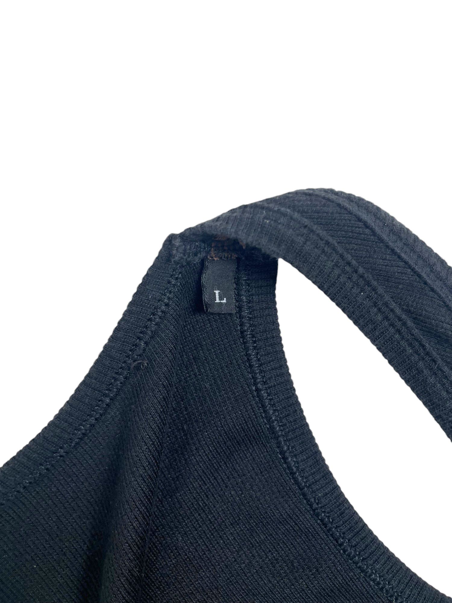 Dirk Bikkembergs S/S 2004 Double Layered Honeycomb Black Top Size L / US 10 / IT 46 - 7 Thumbnail