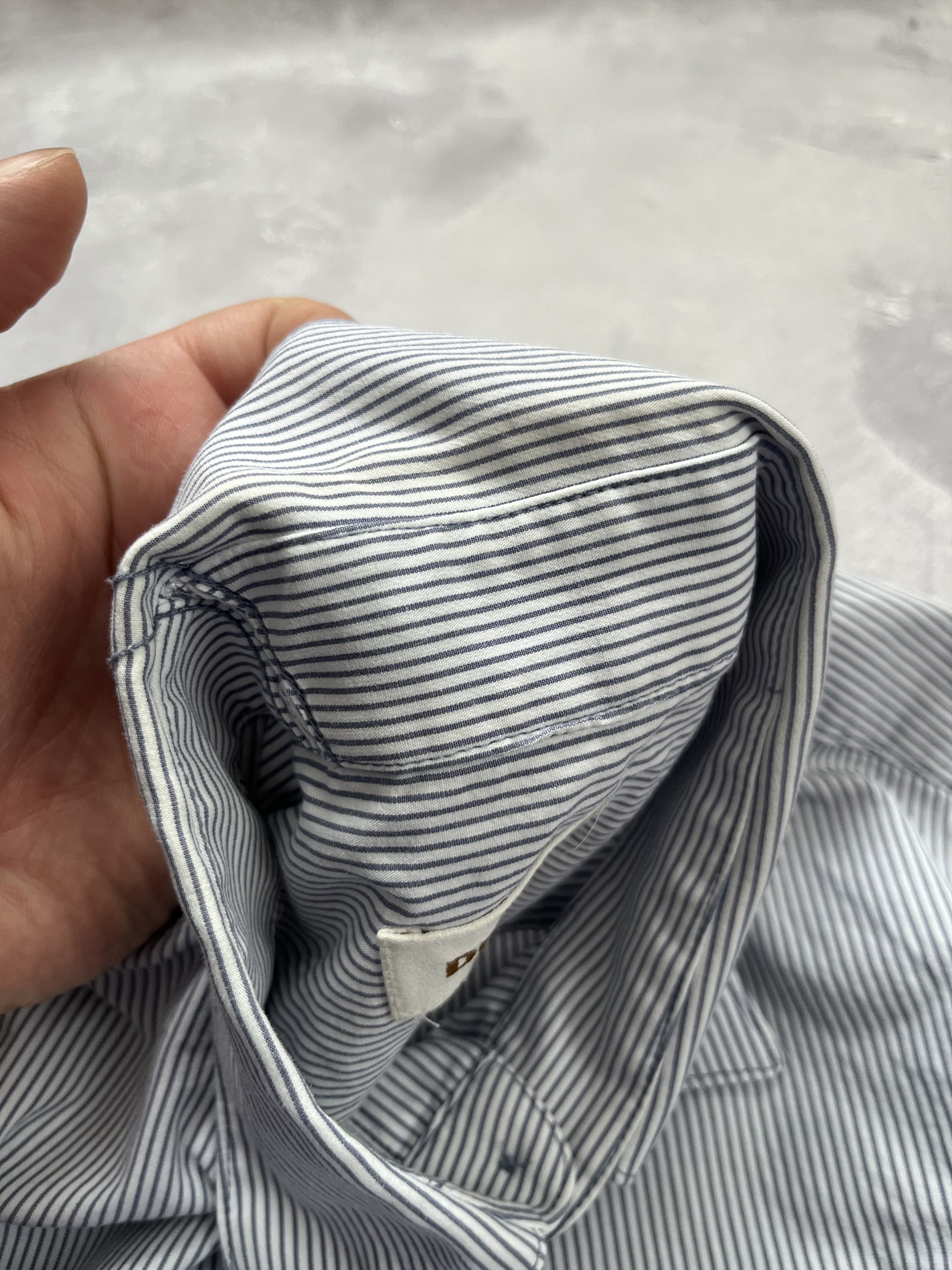 Diesel RARE Diesel DEPT. LIQUID SPACE Striped Button Up Shirt Size US S / EU 44-46 / 1 - 4 Thumbnail