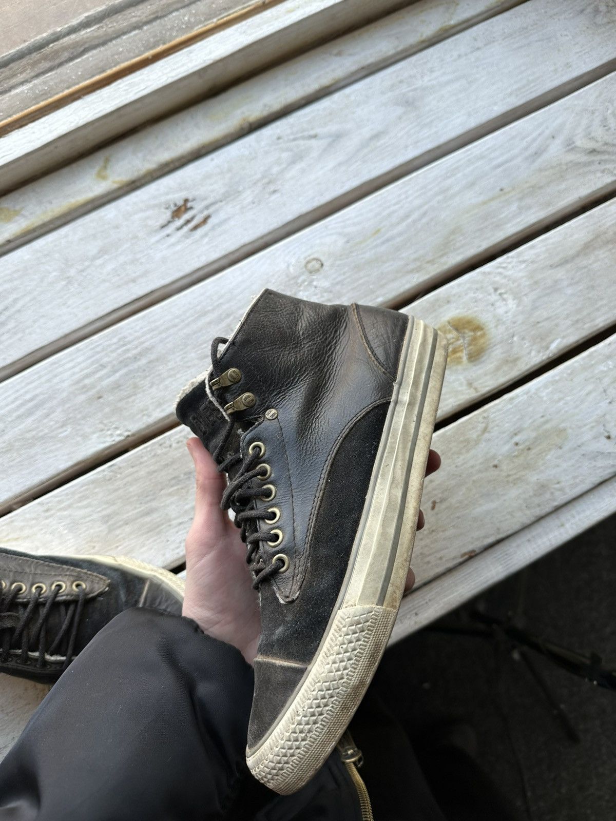 Diesel × If Six Was Nine 🚨DIESEL AVANT GARDE SHOES LEATHER SNEAKERS IFSIXWASNINE Size US 6 / EU 39 - 10 Thumbnail