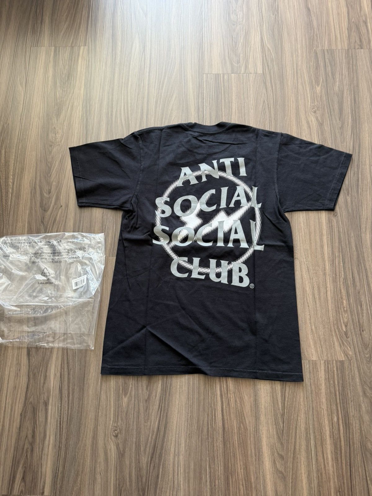 Anti Social Social Club × Fragment Design Anti Social Social Club x Fragment Design Black Tee Size S Size US S / EU 44-46 / 1 - 5 Thumbnail