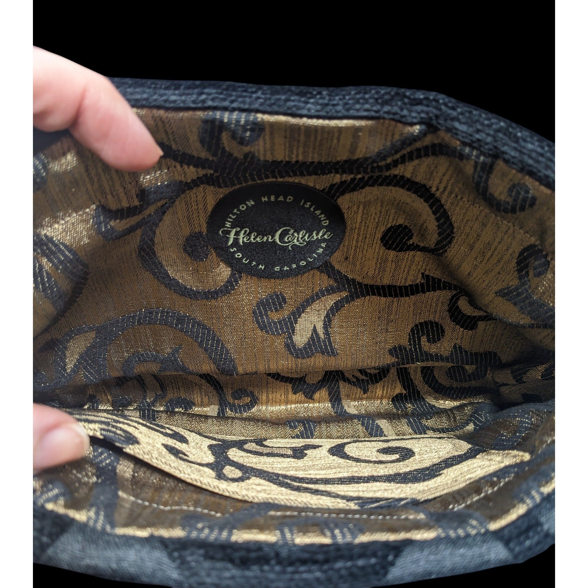 Other Helen Carlisle Gothic Upcycled Brocade Gothic Shoulder Bag Size ONE SIZE - 5 Thumbnail