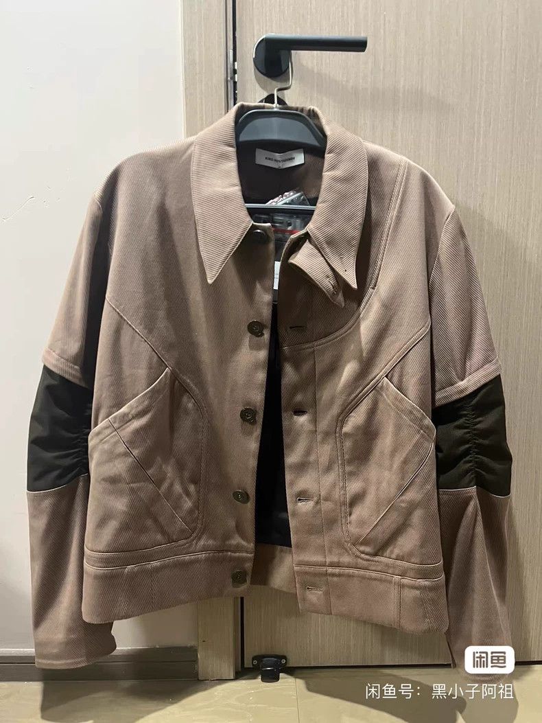 Kiko Kostadinov Kassel 22SS Blouson Lion Brown/Colmena Bro