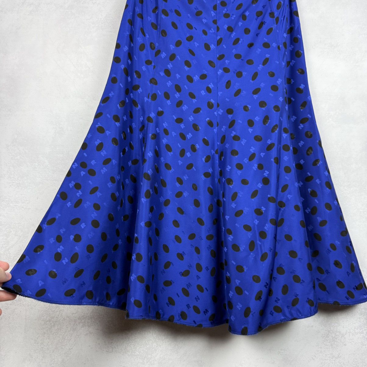 Marni NWT Marni Monogram Viscose Skirt Size 40 2020 Size 27" / US 4 / IT 40 - 2 Thumbnail