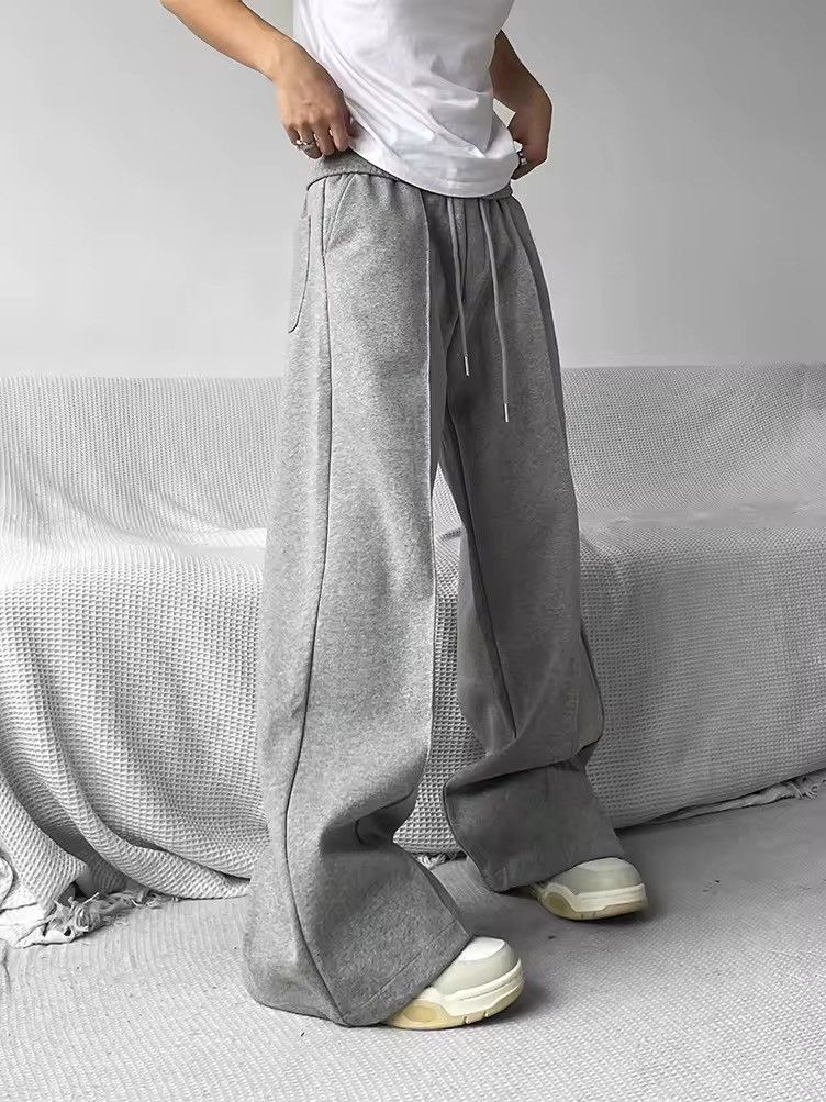Japanese Brand Wide leg Flared Sweatpants Size US 30 / EU 46 - 4 Thumbnail