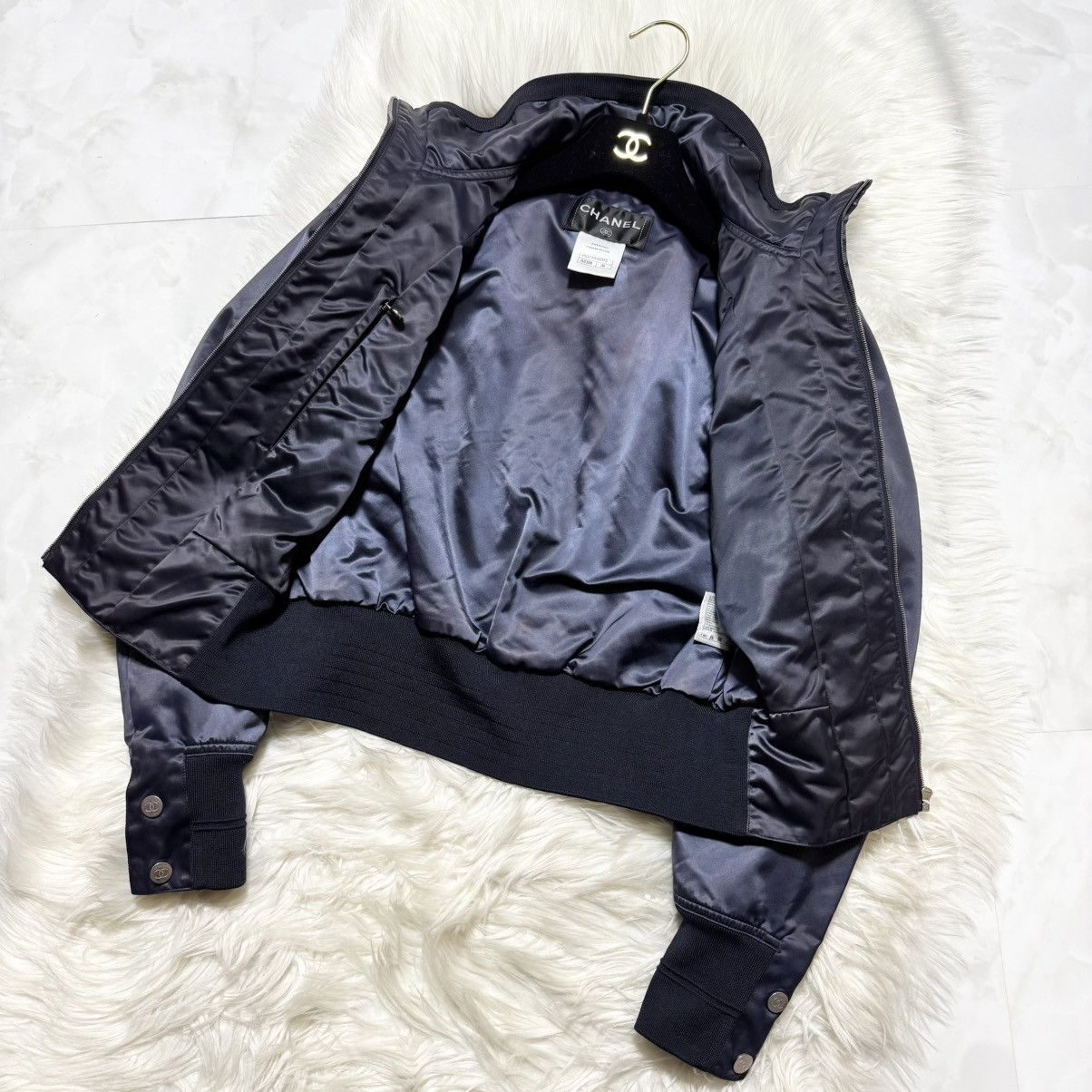 Chanel Recent Model Chanel Nylon Blouson Bomber Jacket Size XS / US 0-2 / IT 36-38 - 8 Thumbnail