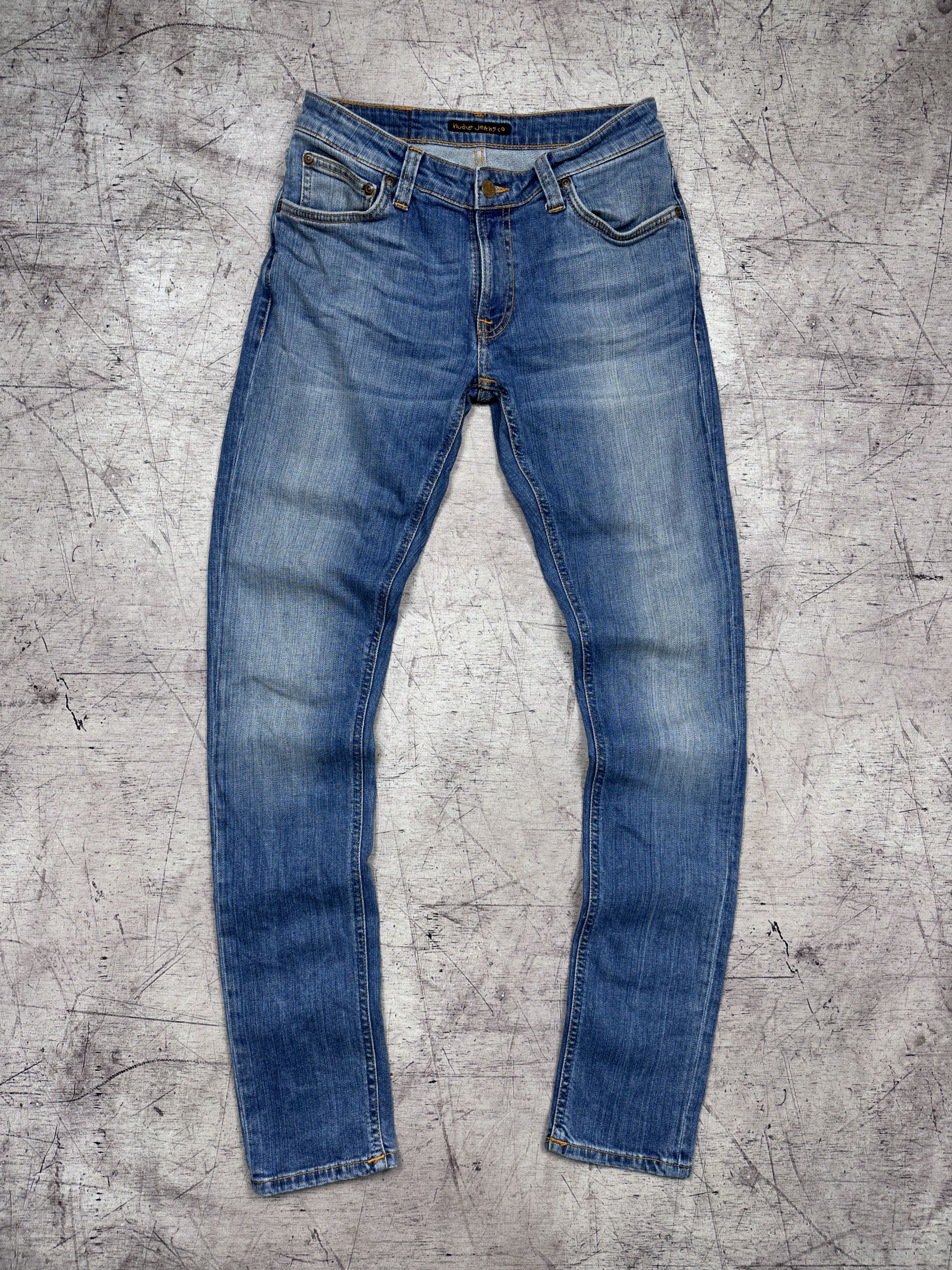 Nudie Jeans × Vintage Nudie Jeans Skinny Lin Denim Pants Jeans Size US 28 / EU 44 - 4 Thumbnail