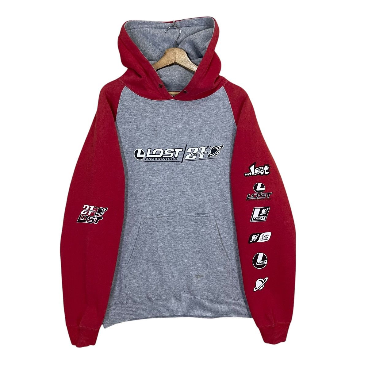 Lost Enterprises Vintage 90s Lost Skaterboards Pullover Hoodie Size US M / EU 48-50 / 2 - 1 Thumbnail