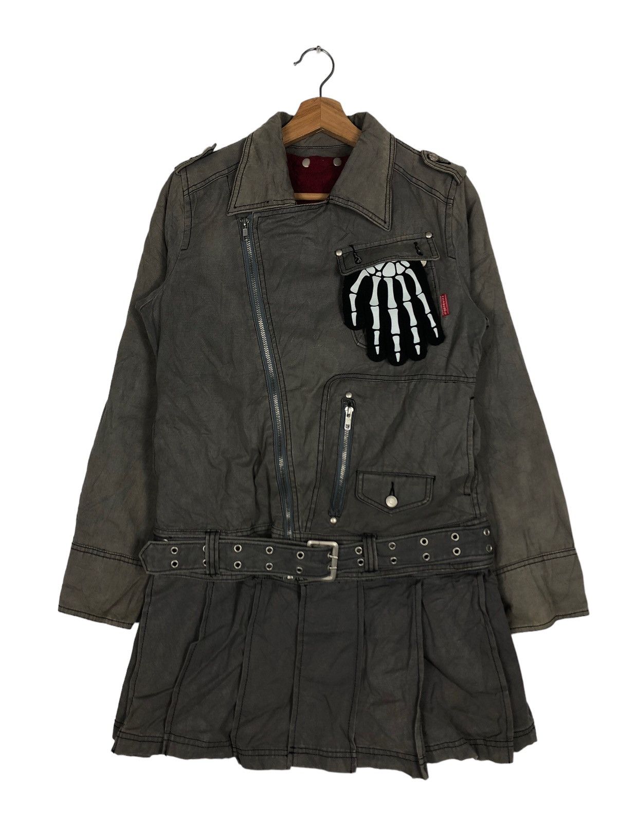 Japanese Brand 🔥Rare Pick!! Vintage Bondage Parachute Jacket Algon Quins Size US M / EU 48-50 / 2 - 1 Thumbnail